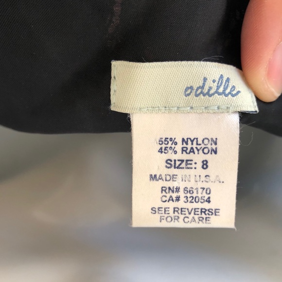 Anthropologie Odell’s Black Lace Top - Picture 4 of 7